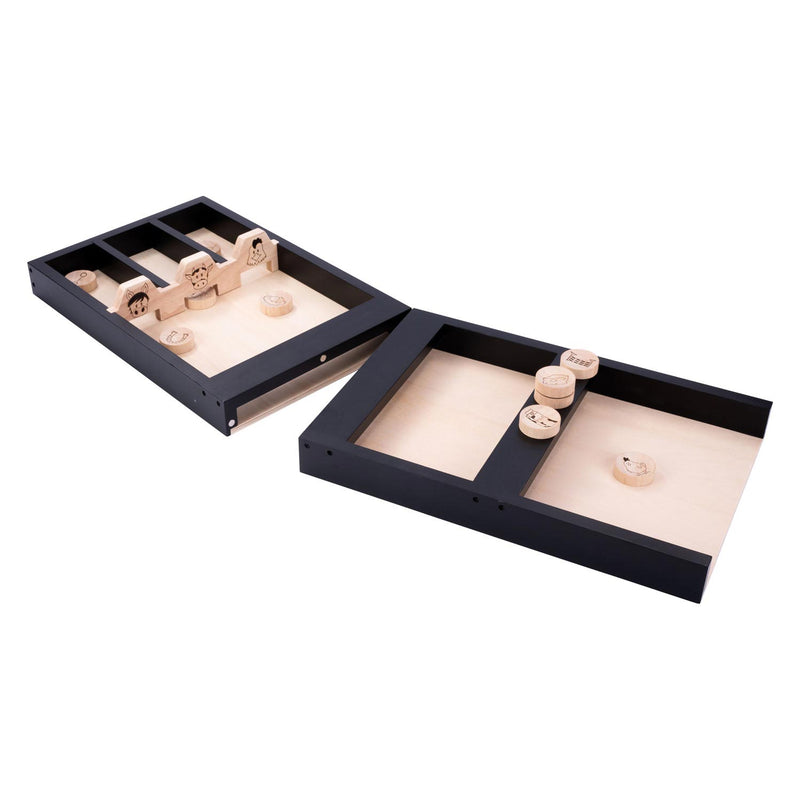 Load image into Gallery viewer, Houten kinder sjoelbak dieren, 80cm