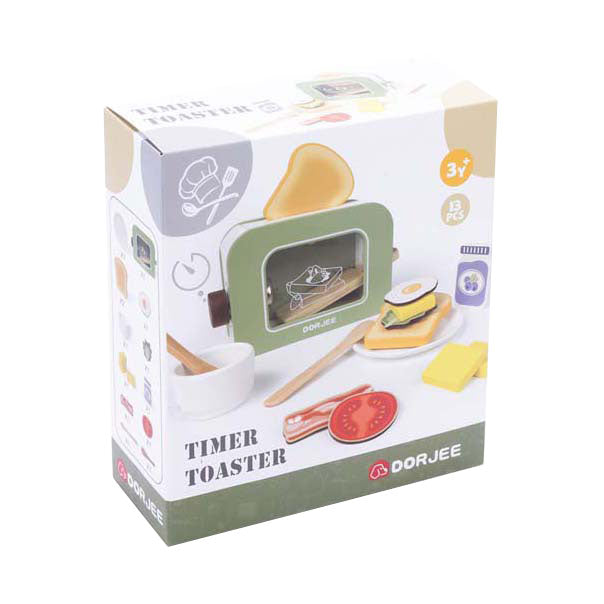 Load image into Gallery viewer, Houten broodrooster met timer