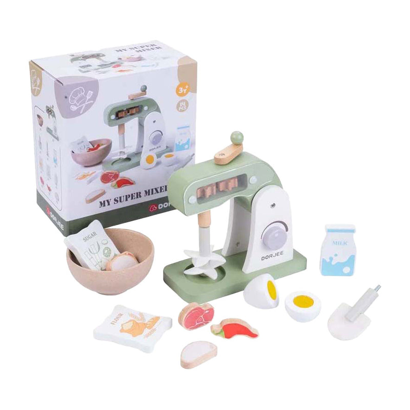 Afbeelding laden in galerijviewer, Houten super mixer set, 14dlg
