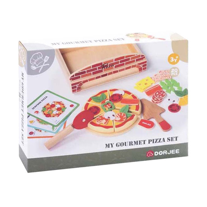 Load image into Gallery viewer, Houten gourmet pizza set, 20dlg