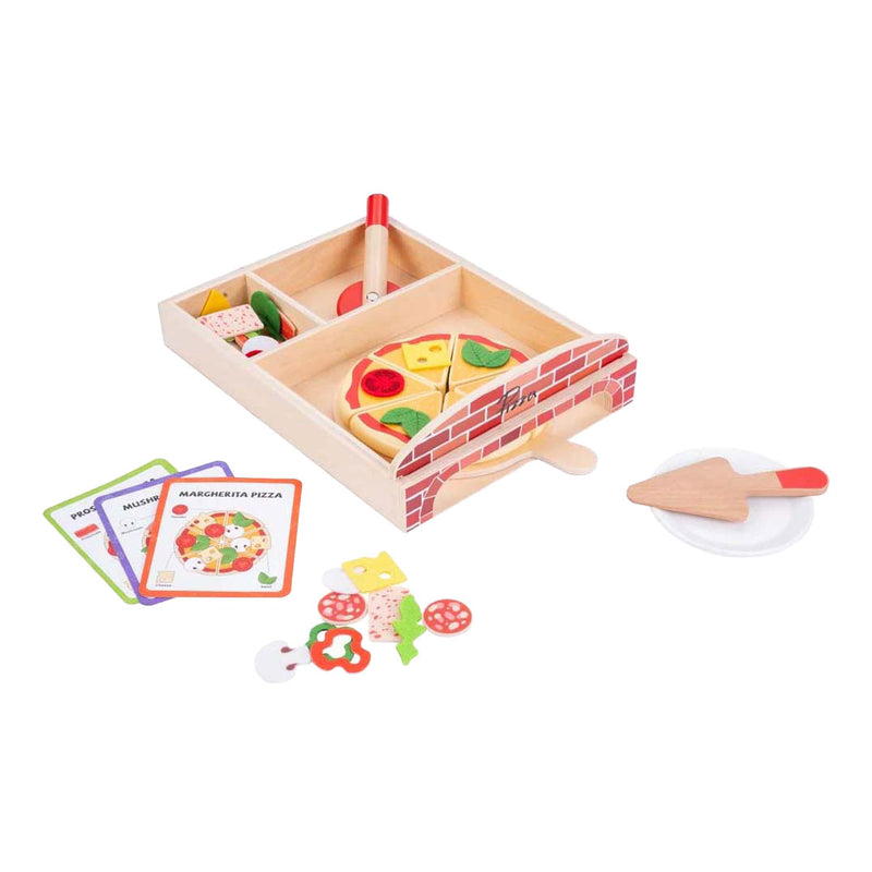 Load image into Gallery viewer, Houten gourmet pizza set, 20dlg