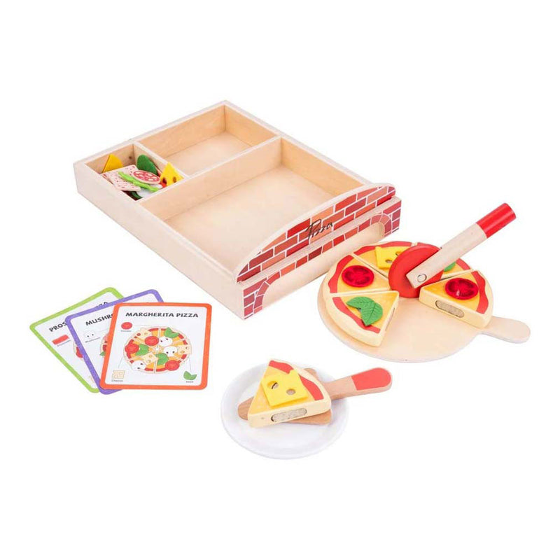 Load image into Gallery viewer, Houten gourmet pizza set, 20dlg