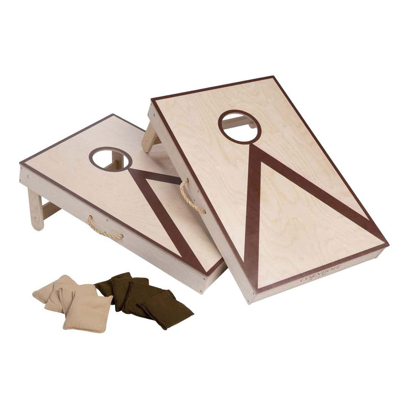 Load image into Gallery viewer, Engelhart cornhole – dubbel set – 90 x 60 cm – pine birchwood – inclusief 2 x 4 zakjes en draagtas – outdoor cornhole spel voor gezellig en competitief spel –