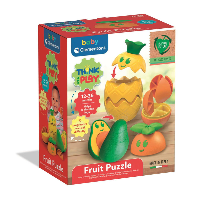 Load image into Gallery viewer, Clementoni baby stapel fruit, 12dlg.