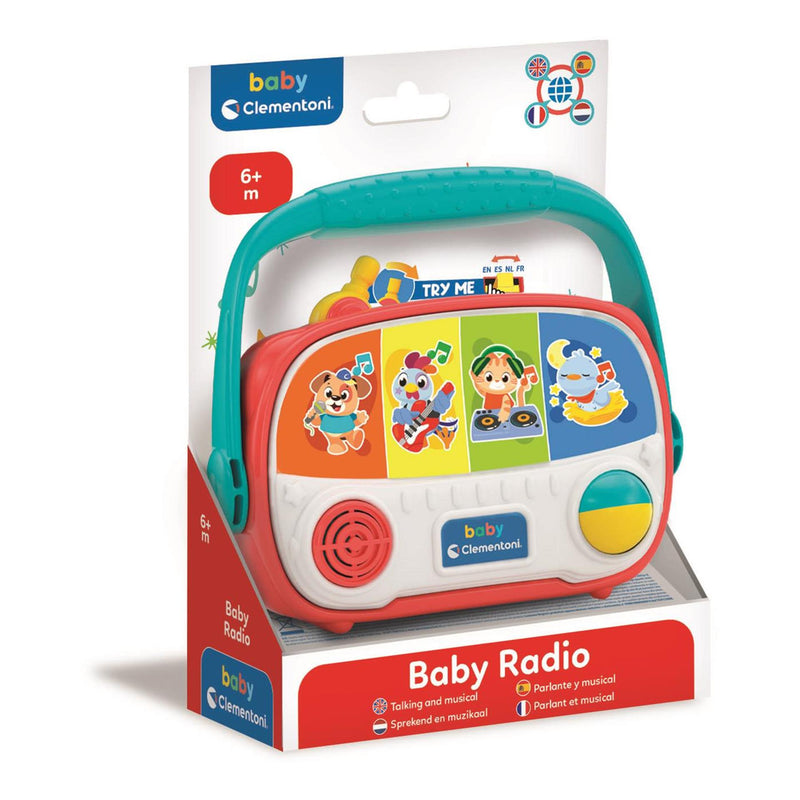 Load image into Gallery viewer, Clementoni baby sprekende en muzikale radio