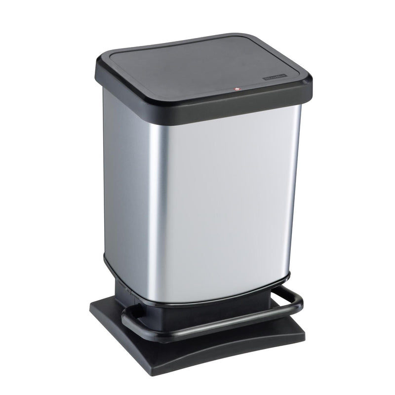 Load image into Gallery viewer, Rotho paso pedaalemmer 20l zilver