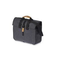 Load image into Gallery viewer, Basil Urban Dry Business Bag - waterdichte fietsschoudertas, 20L inhoud, charcoal melee