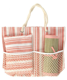 Load image into Gallery viewer, Strandtas met strandmat en kussen