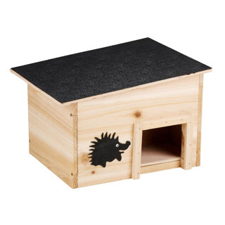 Load image into Gallery viewer, Lifetime garden houten egelhuis 32x26x20 cm