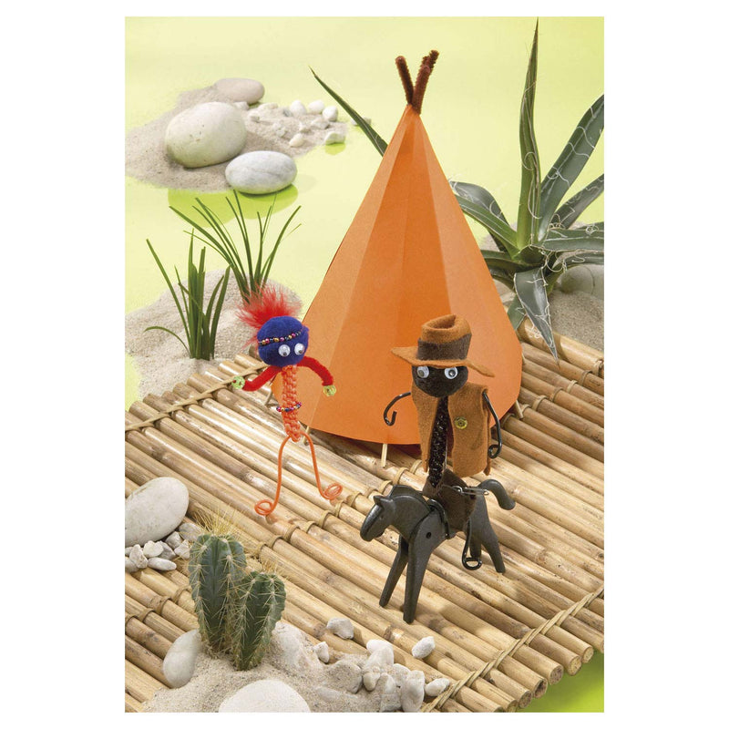 Load image into Gallery viewer, Totum filofun creatief knutseldraden 50 stuks - scoobidoo universele hobbydraden - creatief speelgoed knutselen