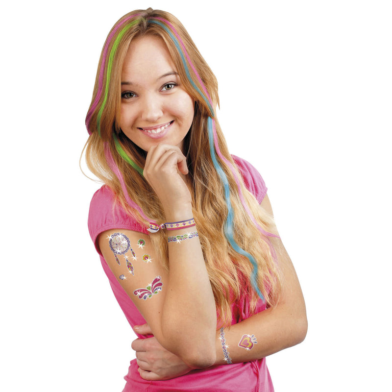 Load image into Gallery viewer, Totum glamz glitter tatoeages en haarkrijt