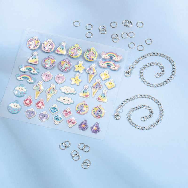 Load image into Gallery viewer, Totum eenhoorn - puffy bedelarmbandjes