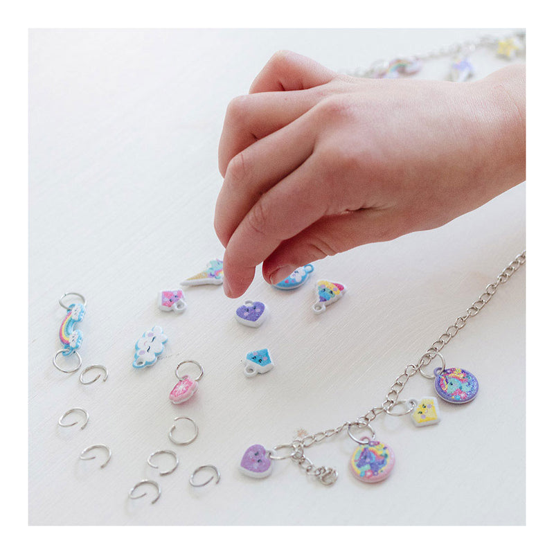 Load image into Gallery viewer, Totum eenhoorn - puffy bedelarmbandjes