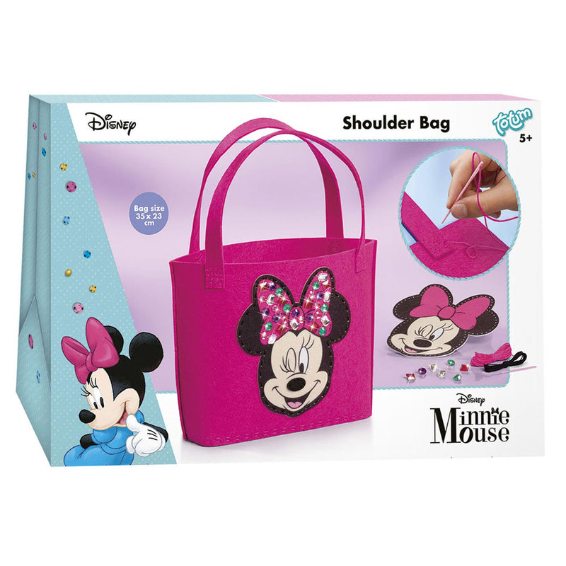 Load image into Gallery viewer, Totum Minnie Mouse - Maak je eigen Vilten Tas