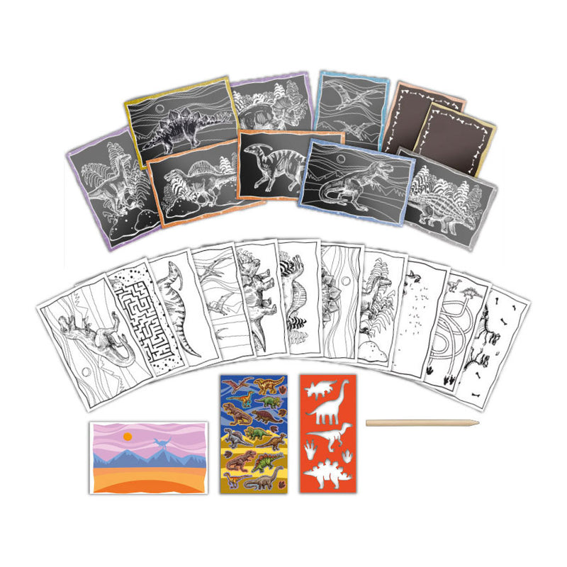 Load image into Gallery viewer, Totum dino forever - scratch boek