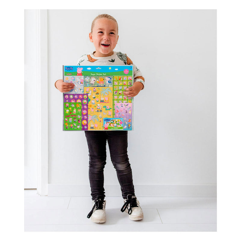 Load image into Gallery viewer, Bambolino toys super stickerset - peppa pig