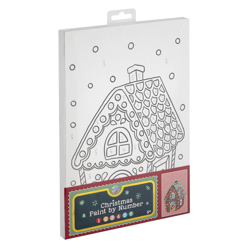 Load image into Gallery viewer, Creative craft group schilderen op nummer canvas kerstmis - 29,7x19,5cm
