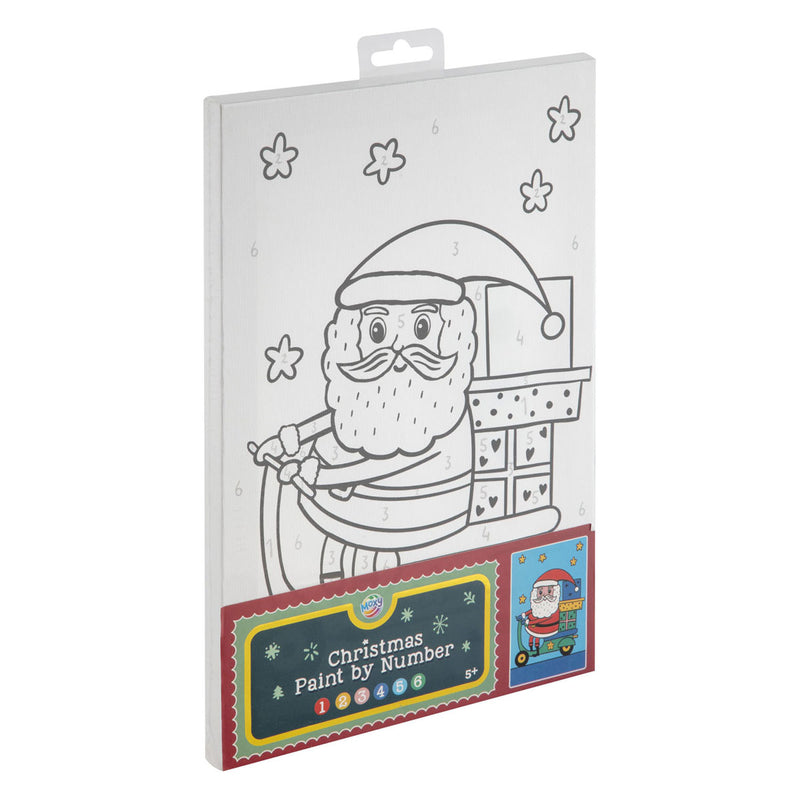 Load image into Gallery viewer, Creative craft group schilderen op nummer canvas kerstmis - 29,7x19,5cm