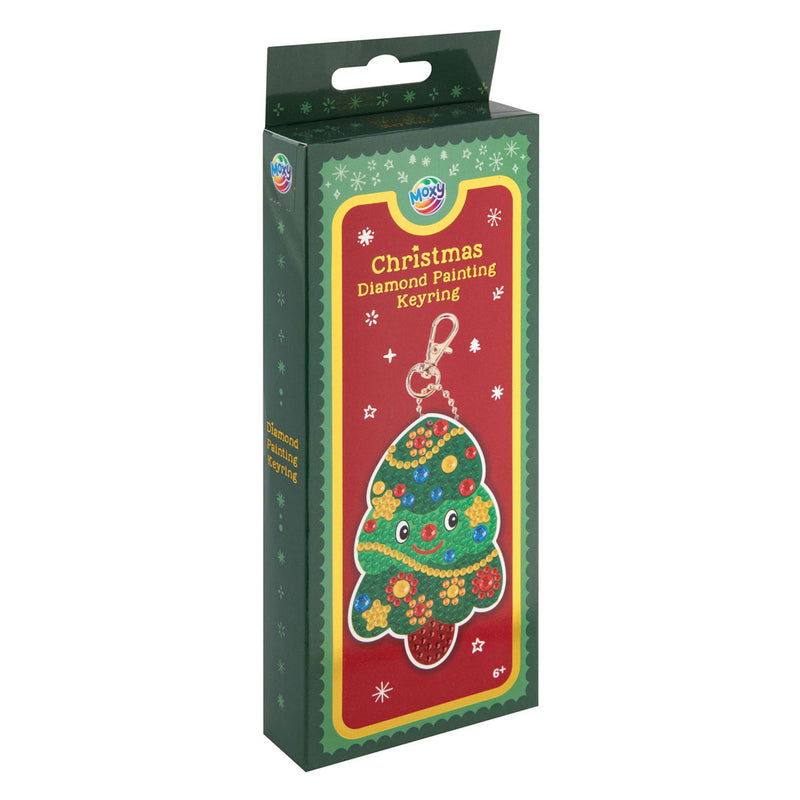 Load image into Gallery viewer, Creative craft group diamond painting sleutelhanger kerstmis