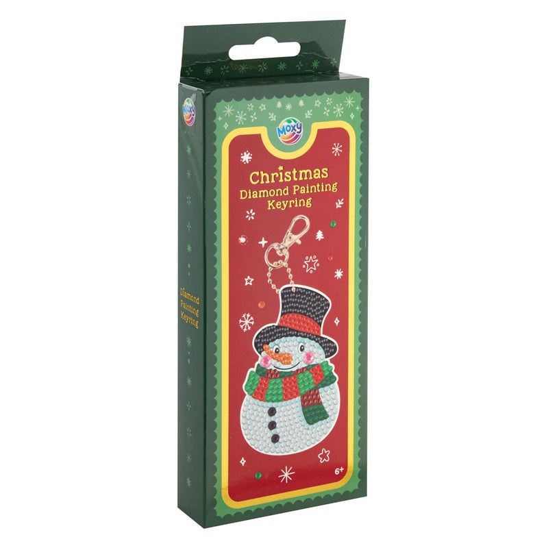 Load image into Gallery viewer, Creative craft group diamond painting sleutelhanger kerstmis