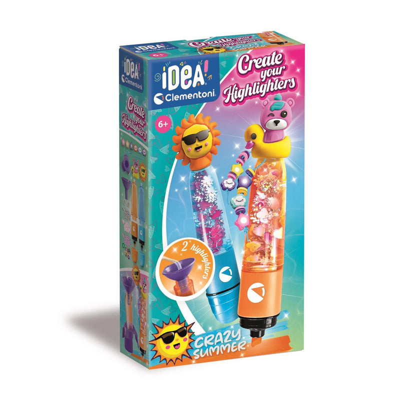 Load image into Gallery viewer, Clementoni idea maak je eigen markeerstiften - crazy summer