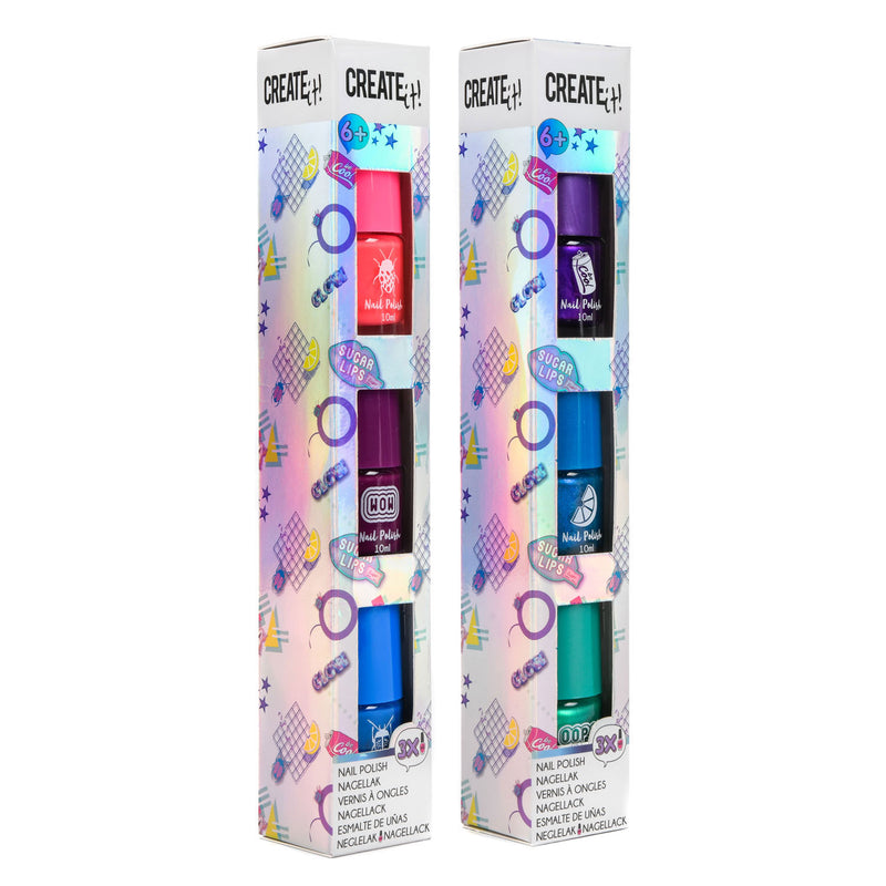 Load image into Gallery viewer, Create It! Poptastic Nagellak 3-Pack