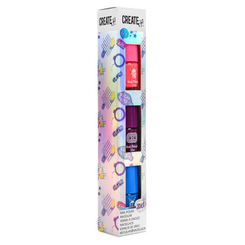 Load image into Gallery viewer, Create It! Poptastic Nagellak 3-Pack