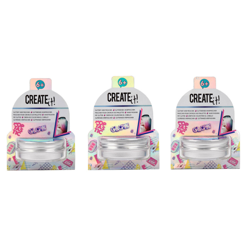 Load image into Gallery viewer, Create It! Poptastic Glitter Haarmascara