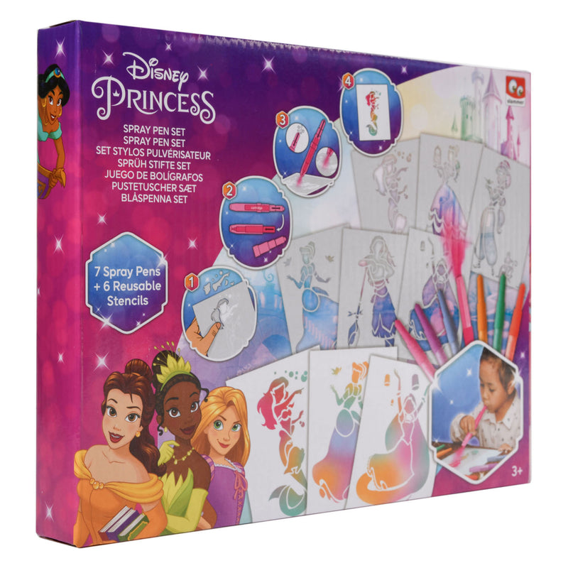 Load image into Gallery viewer, Canenco disney princess blaaspennen set