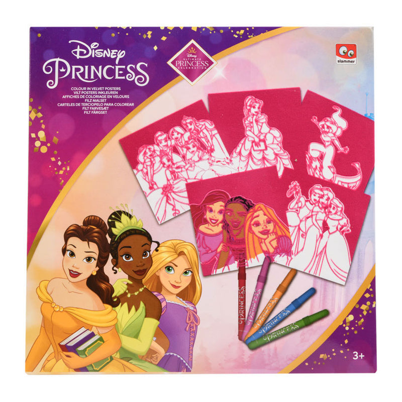 Load image into Gallery viewer, Canenco disney princess vilt kleuren, 5st.