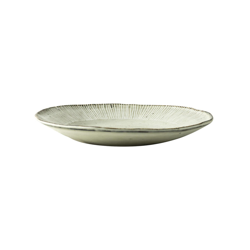 Load image into Gallery viewer, Dutch rose organic bord ã¸21,5cm creme doos a 4 stuks