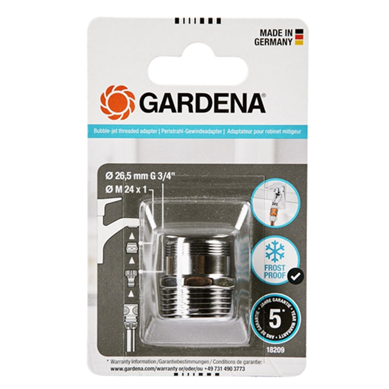 Afbeelding laden in galerijviewer, Gardena schroefadapter voor bruisstraal