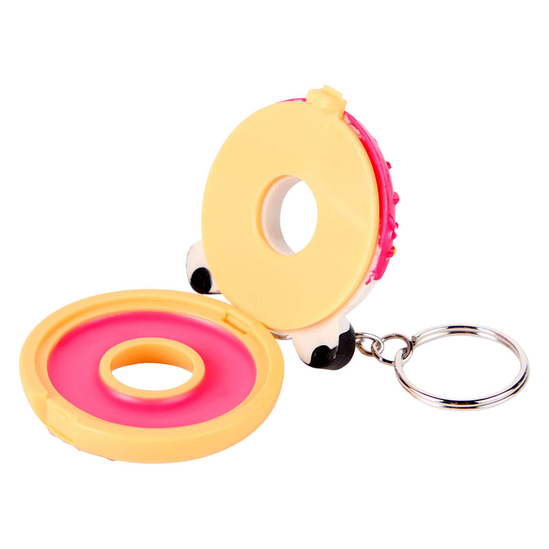 Afbeelding laden in galerijviewer, Create it! beauty sleutelhanger donut met lippenbalsem