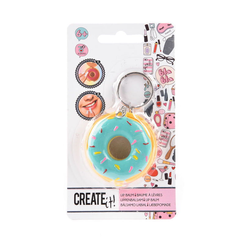 Load image into Gallery viewer, Create It! Beauty Sleutelhanger Donut met Lippenbalsem