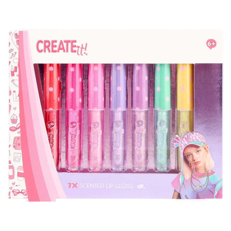 Load image into Gallery viewer, Create it! create it lipgloss geur glitter, 7st.