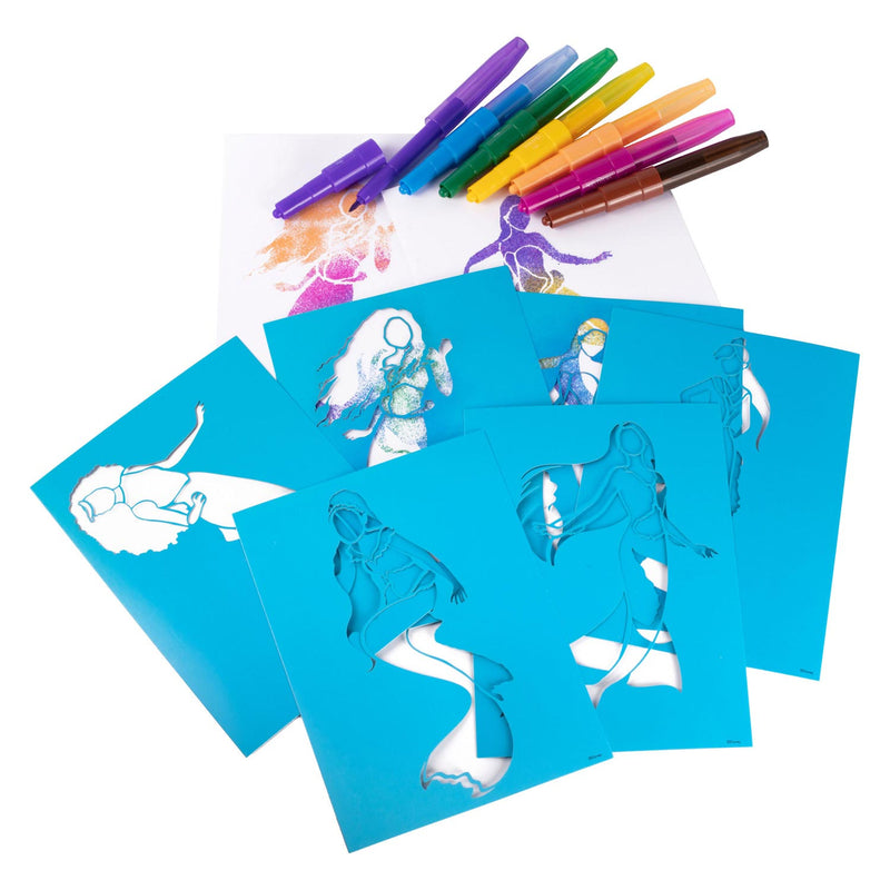 Load image into Gallery viewer, Canenco the little mermaid blaaspennen set