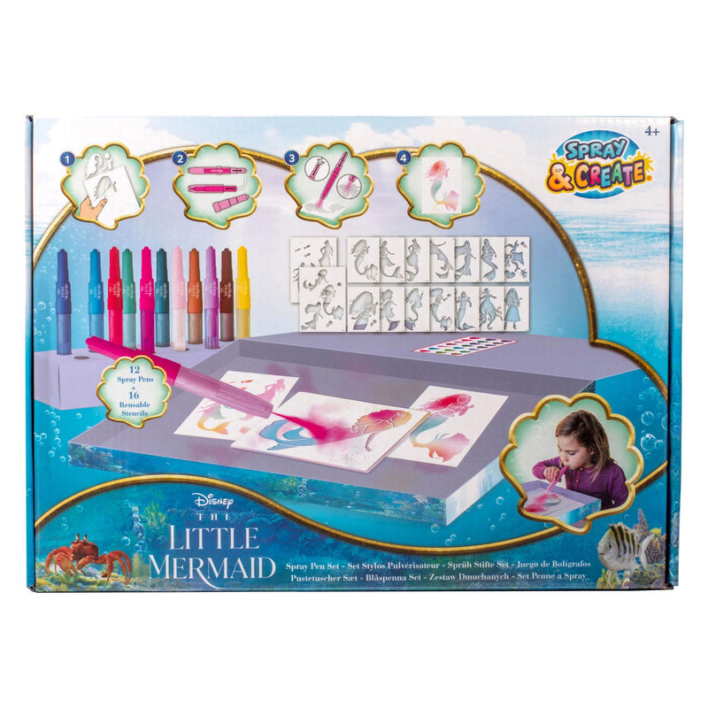 Load image into Gallery viewer, The Little Mermaid Blaaspennen Set Deluxe