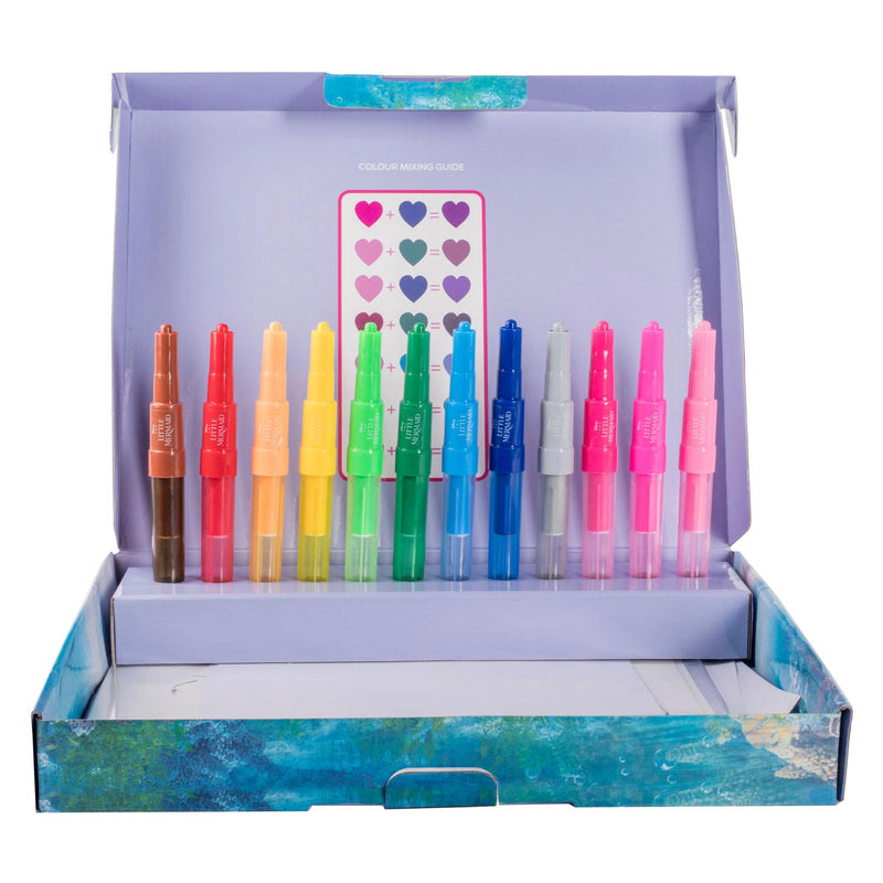Load image into Gallery viewer, The Little Mermaid Blaaspennen Set Deluxe