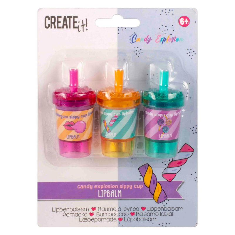 Afbeelding laden in galerijviewer, Create it! candy explosion lippenbalsem, 3st.