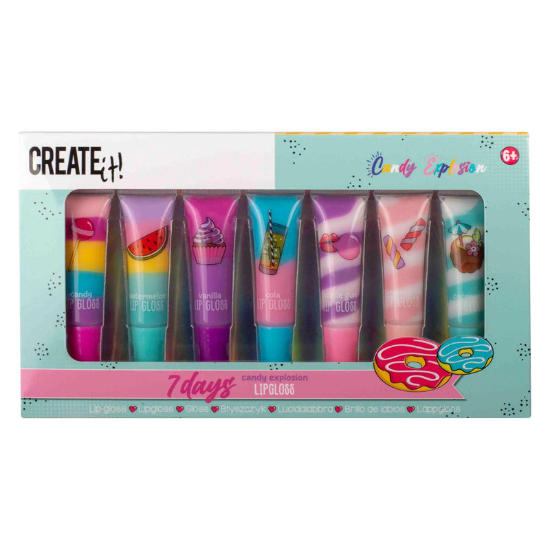 Load image into Gallery viewer, Create It! Candy Explosion Lipgloss Swirl
