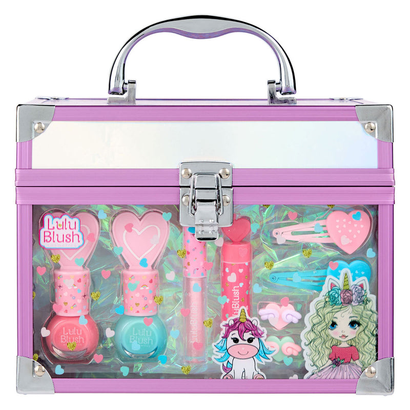 Load image into Gallery viewer, Canenco lulu blush make-up koffer transparant