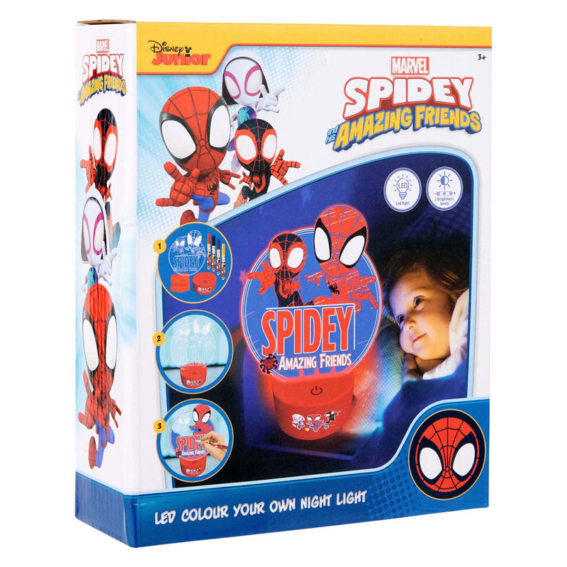 Load image into Gallery viewer, Disney spidey maak je eigen led nachtlampje