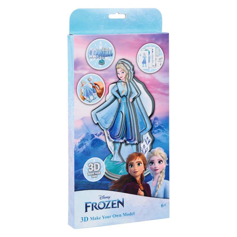 Afbeelding laden in galerijviewer, Canenco disney frozen maak je eigen 3d figuur elsa