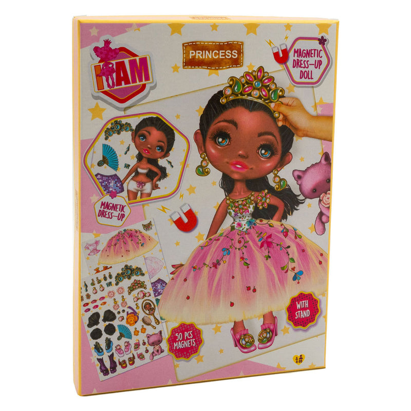 Afbeelding laden in galerijviewer, Canenco i am aankleedpop magnetisch princess