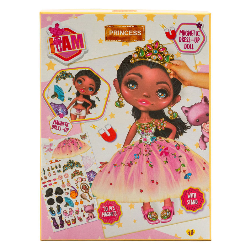Afbeelding laden in galerijviewer, Canenco i am aankleedpop magnetisch princess