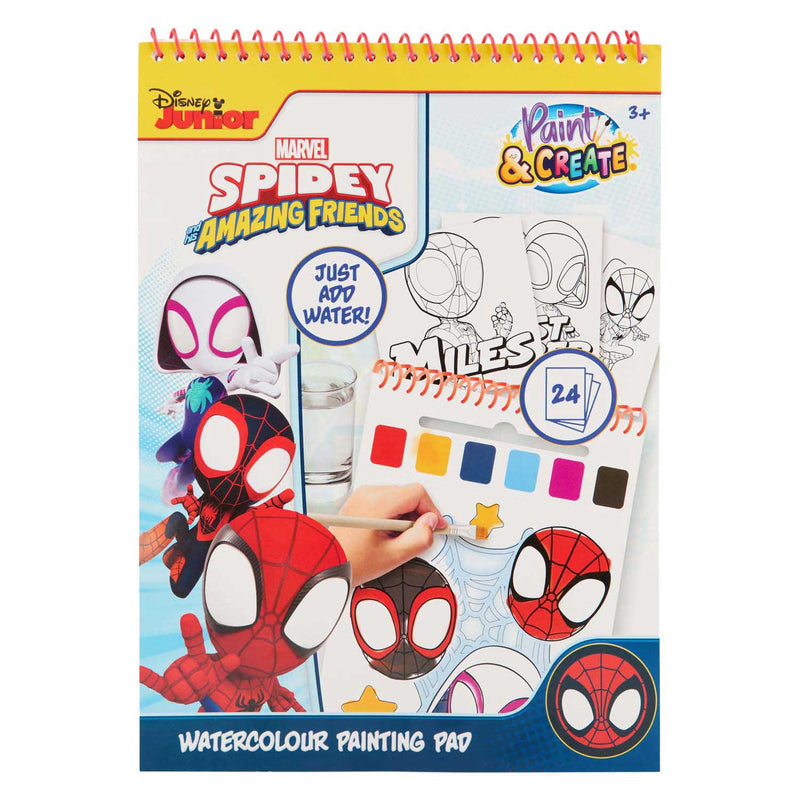Load image into Gallery viewer, Canenco spidey water verfset boek - incl kwast