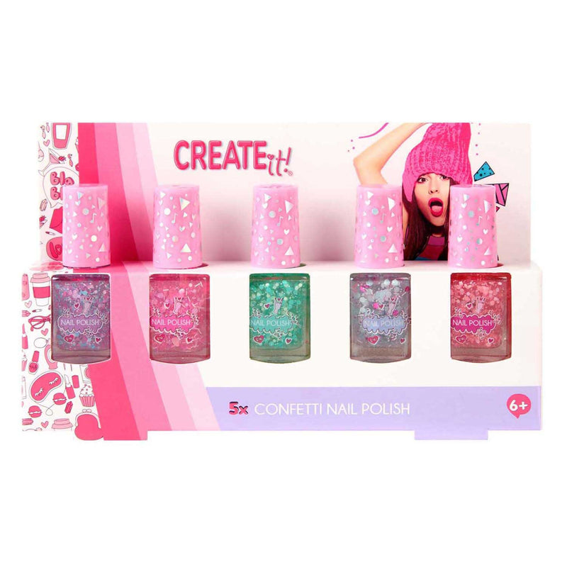 Load image into Gallery viewer, Canenco create it! nagellak confetti - 5dlg.