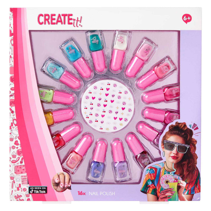 Load image into Gallery viewer, Canenco create it! nagellak set - 16st.