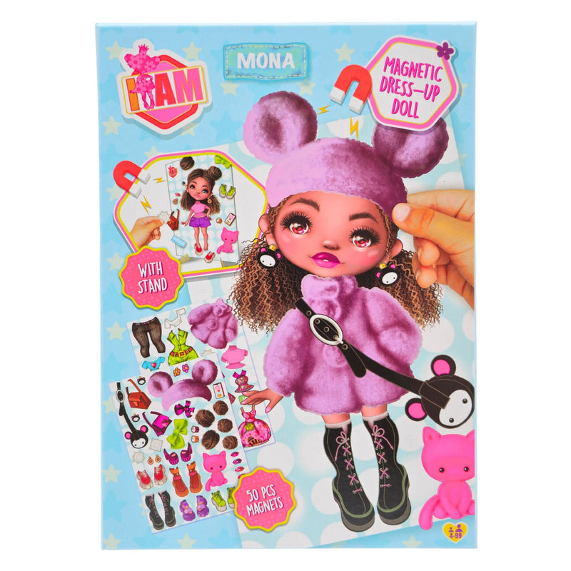 Load image into Gallery viewer, Canenco i am magnetic dress up doll - winter a5