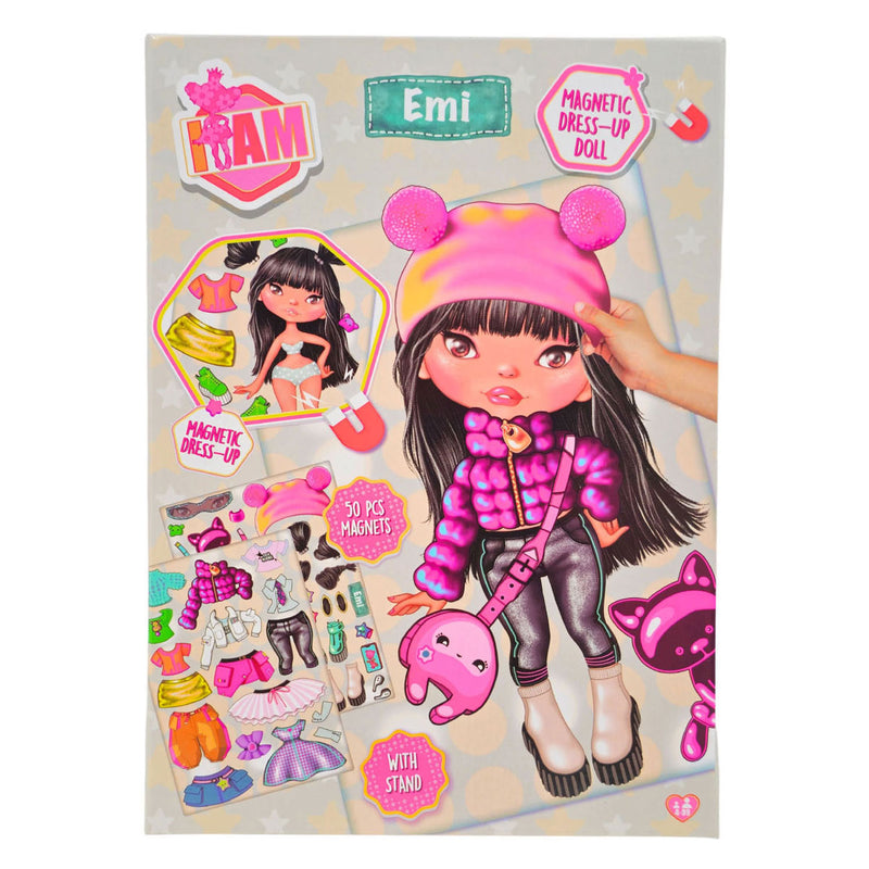 Load image into Gallery viewer, Canenco i am magnetic dress up doll - winter a5